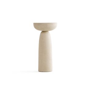 Table d'appoint guéridon - OLO Ø 30 Ivoire Ø 30 x H 61 cm