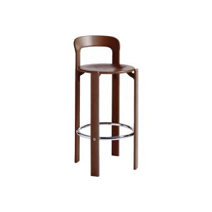 Tabouret haut - REY H 75 Marron umber