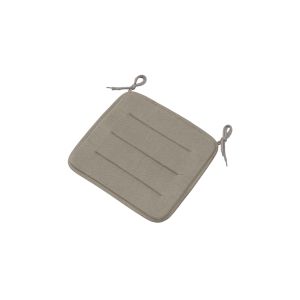 Accessoire extérieur - Coussin d'assise pour tabouret LINEAR STEEL Gris clair