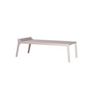 Siège enfant - Banc ERYKAH Contreplaqué bouleau, Assise feutre L 98cm x P 42cm x H 31cm Gris