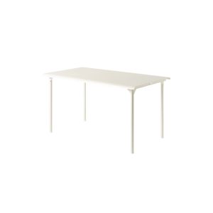 Table extérieur - Table PATIO 140x80 Blanc pur