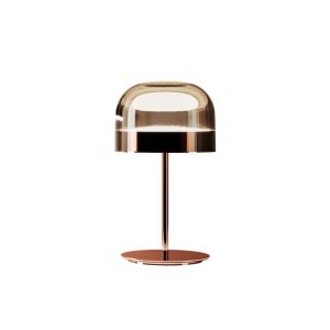 Lampe à poser - EQUATORE Ø 36 x H 60 cm Cuivre brillant Verre, métal galvanisé