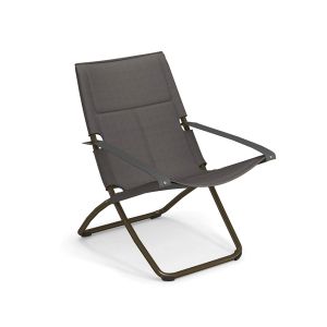 Bain de soleil, chaise longue et hamac - SNOOZE COSY Bronze Poli / Gris Foncé