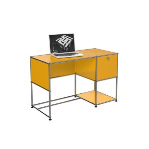 Bureau - USM HALLER B21 HOME OFFICE Jaune or