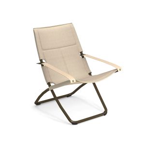 Bain de soleil, chaise longue et hamac - SNOOZE COSY Bronze Poli / Havane