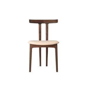 Chaise - OW58T Noyer huil&eacute;, cuir Sif Sif 90