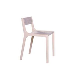 Siège enfant - SLAWOMIR Contreplaqué bouleau, Assise et dossier feutre L 37cm x P 45cm x H 65cm, Assise H 40cm Feutre gris