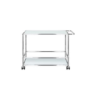 Desserte - USM HALLER L Argent mat USM