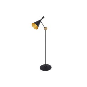 Lampadaire - BEAT FLOOR LIGHT Diam 59cm x H max 168cm Noir Laiton, fonte