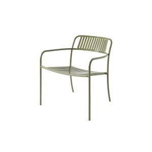 Fauteuil extérieur - Fauteuil PATIO LAMES Vert jonc