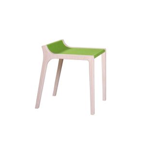 Siège enfant - XARRE Contreplaqué bouleau, Assise feutre L 360cm x P 36cm x H 38cm, Assise H 33cm Vert