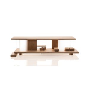 Jouet & accessoires enfant - Maison de poupée RIVE GAUCHE Chêne et bouleau L 81cm x P 28cm x H 21cm Naturel