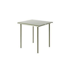 Table extérieur - Table PATIO 75x75 Vert jonc