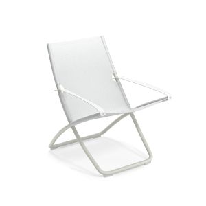 Bain de soleil, chaise longue et hamac - SNOOZE Blanc / Blanc