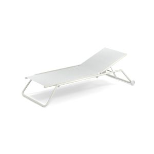 Bain de soleil, chaise longue et hamac - Bain de soleil SNOOZE Blanc / Blanc