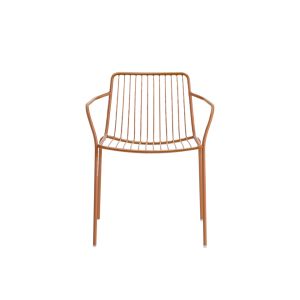 Chaise - NOLITA 3655 Terracotta Acier finition époxy