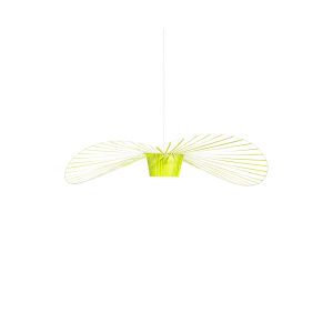 Suspension - VERTIGO NEON Édition limitée Ø 140 x H 15 cm Jaune fluo