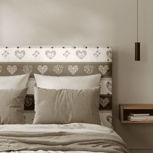 Tête de Lit Cloutée Modane Beige