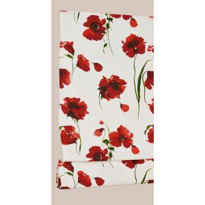 Store Bateau Fleurs Coquelicot