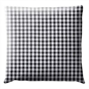 Coussin Vichy Anthracite