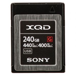 SONY Carte XQD 240Go R440/W400 - QDG240