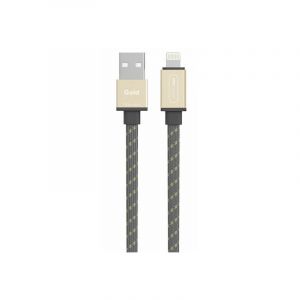 ALLOCACOC Câble USB Lightning flat Gold