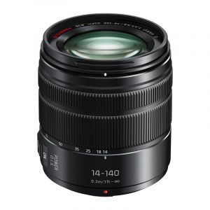 PANASONIC Objectif Lumix 14-140/3.5-5.6 OIS tropicalis&eacute; micro 4/3 NOIR