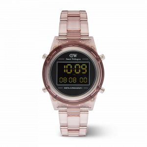 Daniel Wellington DW Montre 36mm Retro Digital Dark Pink