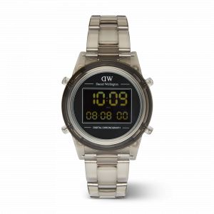 Daniel Wellington DW Montre 42mm Retro Digital Light Grey