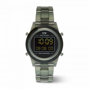 Daniel Wellington DW Montre 42mm Retro Digital Dark Green