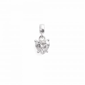 Daniel Wellington DW Charms heart 12,45mm Silver