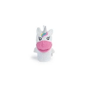 Gant de toilette licorne 100% coton - Isabelle Laurier