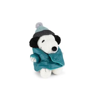 Peluche Snoopy avec sa doudoune - 20 cm - Bon Ton Toys