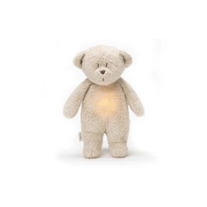 Ourson magique Moonie sable en coton bio - Moonie