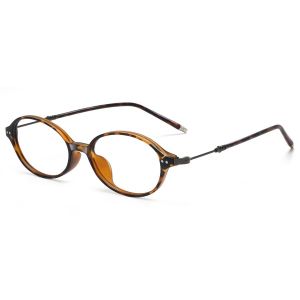 Firmoo Tortue Mate Ovale TR Monture Lunettes de Vue W72376