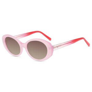 Firmoo Rose Ovale Acétate Monture Lunettes de Vue Andrew060