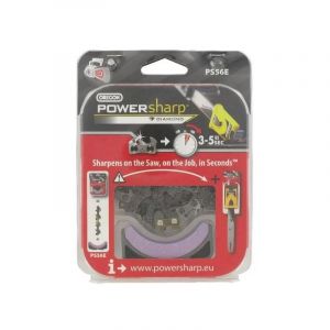 Cha&icirc;ne tron&ccedil;onneuse PowerSharp Oregon PS56E + Pierre d'aff&ucirc;tage 5400182912408