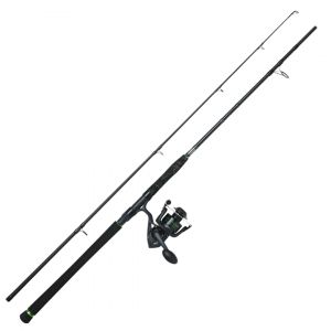 Combo Spinning Madcat Silure Verticale : Frein - 9kg, Long. - 1m80, Nombre de brins - 2, Poids - 867g, Puissance Canne - 100 - 250g, Ratio - 5.6:1, R&eacute;cup&eacute;ration - 91cm