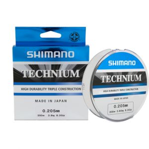 Nylon Shimano Technium Invisitec 300m : Condi. Bobi. - 300m, diam&egrave;tre nylon - 40/100, R&eacute;sistance - 15kg