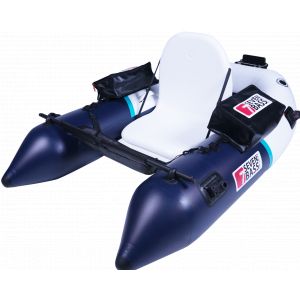 Float Tube Seven Bass Expedition : Charge max. - 250kg, Coloris Seven Bass - Bleu / Blanc, Largeur - 125cm, Long. - 210cm, Poids - 13,6kg