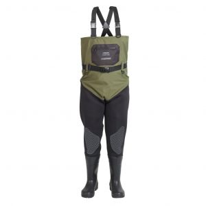 Waders Garbolino Hydratek Mixte Neo/Respirant Addiction - Semelles Crant&eacute;es : Pointure - 42 - 43 Court