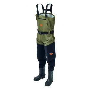Waders Respirants Hybrides Daiwa avec Bottes : Taille - 42 / 43