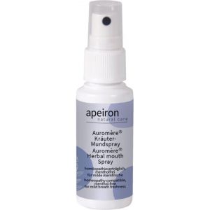 Apeiron Pulvérisateur Buccal Auromère aux Herbes - Compatible à l'Homéopathie - 30 ml