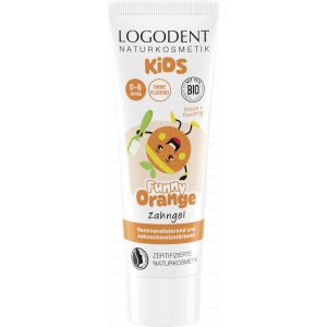 LOGONA Gel Dentifrice Kids Funny Orange - 75 ml