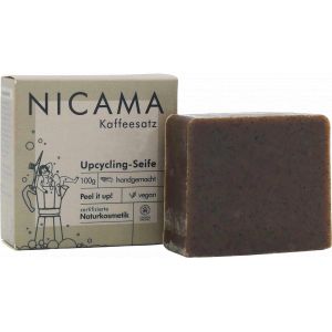 NICAMA Savon Upcycling Exfoliant Marc de Café - 100 g
