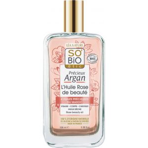 L&Eacute;A NATURE SO BiO &eacute;tic Huile Beaut&eacute; Rose et Argan - 100 ml