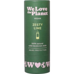 We Love The Planet Deodorant Creme Zesty Lime - Deo Stick (40g)