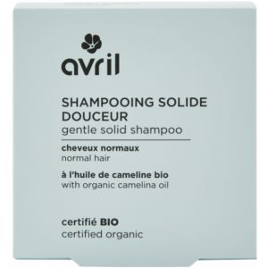 Avril Shampoing Solide pour Cheveux Normaux - 60 g