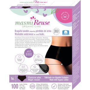 masmi Culotte Panty Femmes pour Fuites Urinaires - S