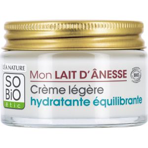 L&Eacute;A NATURE SO BiO &eacute;tic Cr&egrave;me L&eacute;g&egrave;re Hydratante Mon Lait d'&Acirc;nesse - 50 ml